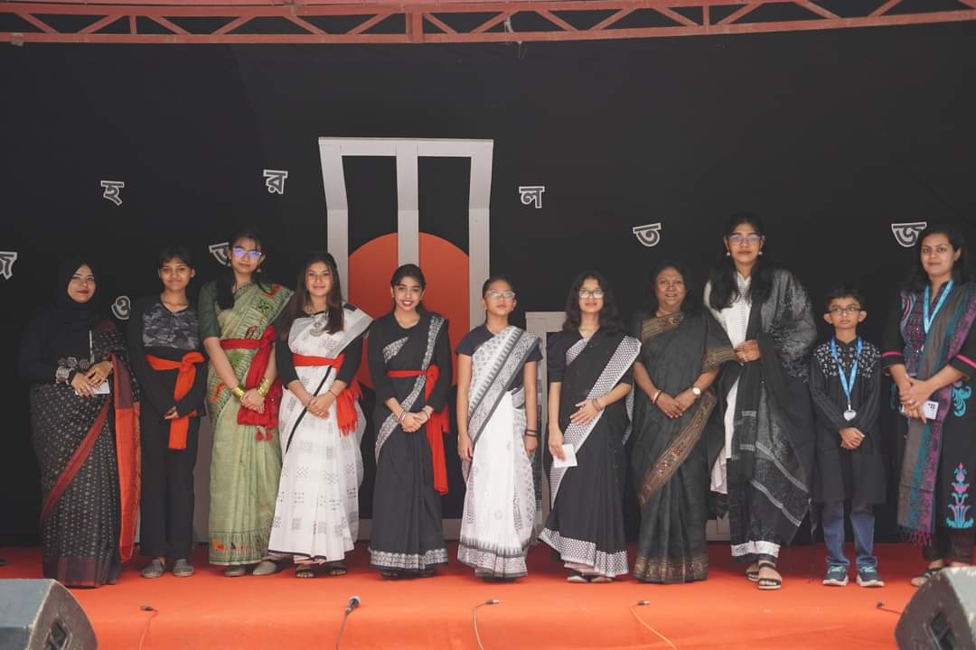 All participants of 21st February performance